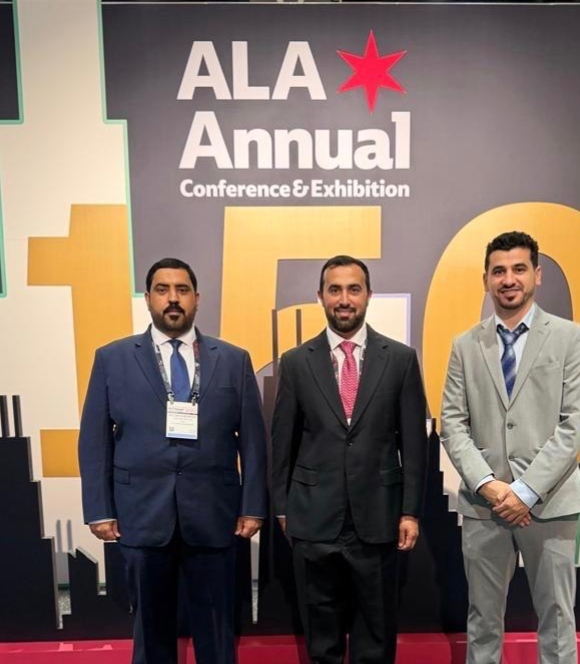 جولة الوفد ضمن كبري المكتبات الأكاديمية الأمريكية