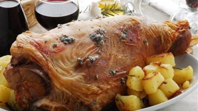 طريقة عمل فخذ خروف مشوي