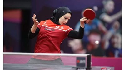 تأهل «دينا» وخروج «يسرا» ببطولة الشرق الأوسط لتنس الطاولة