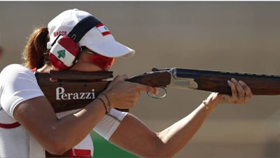 اللبنانية راي باسيل تحصد المركز الرابع بـ«كأس العالم للرماية» 