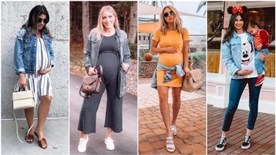 «البسيه مع البنطلون والجمبسوت».. كيف تنسق الحامل الجاكت الجينز؟