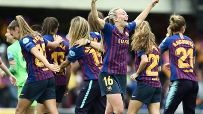 سيدات برشلونة يحققن انتصارهن الـ 18 على التوالي في الدوري الإسباني