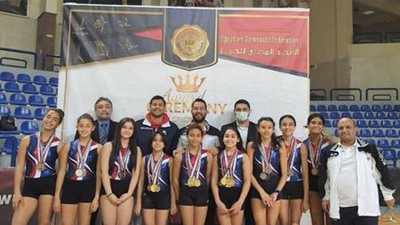 فريق جمباز الصيد يحصد 20 ميدالية في ثالث أيام بطولة الجمهورية