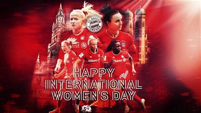 رسالة «بايرن ميونخ» للاعبات الفريق في اليوم العالمي للمرأة