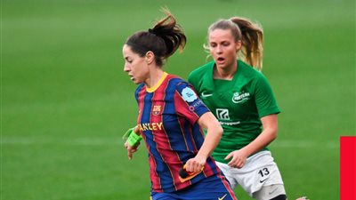 سيدات برشلونة يسحقن «هيورينج» 0-9 ويصعدن لربع نهائي دوري الأبطال