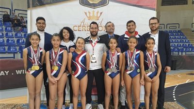 لاعبات الصيد يحصدن ميداليات متنوعة في بطولة الجمهورية للجمباز 