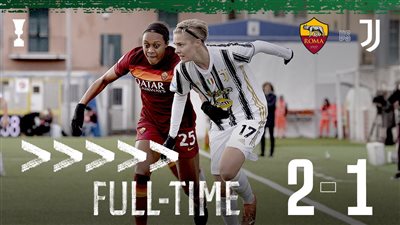 «روما» يفوز على «يوفنتوس» 1-2 في نصف نهائي كأس إيطاليا للسيدات