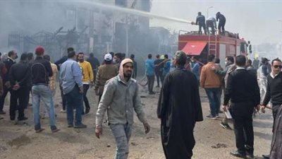 9 مخالفات خطيرة في مصنع الملابس الجاهزة المحترق بالعبور