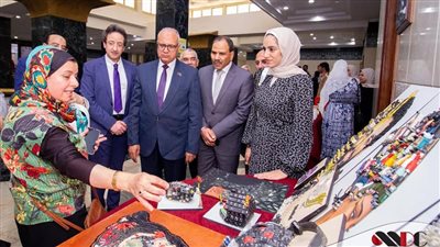 مشاركة فعالة لذوي الهمم في معرض ابتكارات طلاب جامعة طنطا