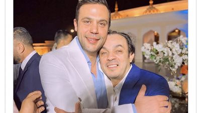 محمد إمام يوجه رسالة لـ علاء مرسي بعد عقد قران ابنته