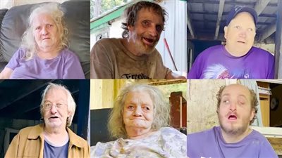 عائلة ويتاكر الأغرب في العالم .. أفرادها ينبحون ولا يتكلمون 