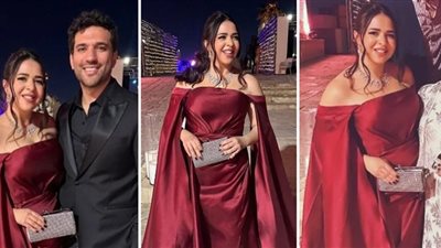 إطلالة إيمي سمير غانم في زفاف جميلة عوض تثير حيرة الجمهور.. لهذا السبب 