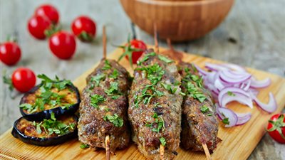  طريقة عمل الكفتة بالبرغل المشوية