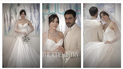 سارة أبي كنعان تحتفل بزفافها على وسام فارس في حفل ملكي (صور)   