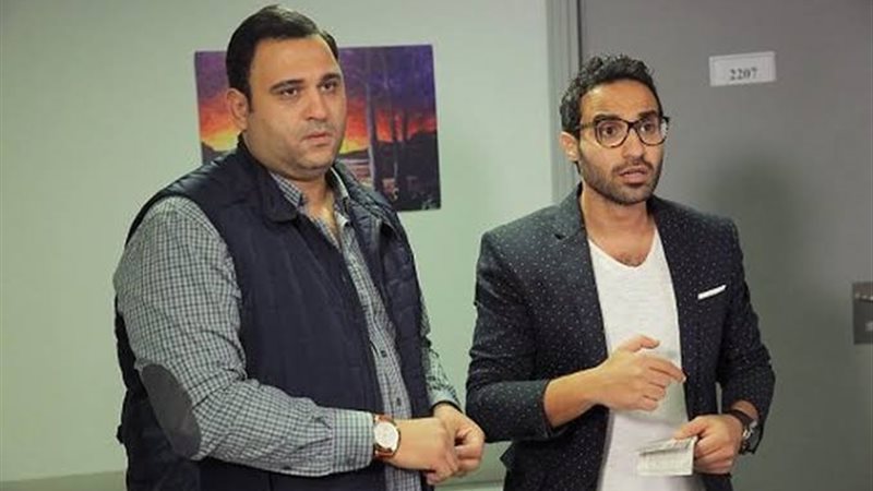 أحمد فهمي وأكرم حسني