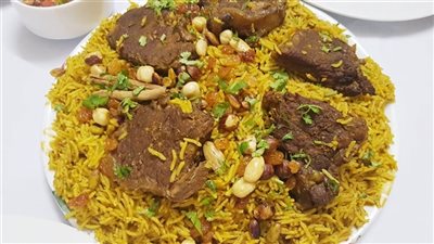 أكلات عيد الأضحى..  طريقة عمل كبسة اللحم بالأرز البسمتي