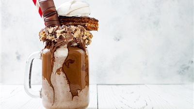 طريقة عمل ميلك شيك النوتيلا