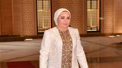 السيدة انتصار السيسى تهنئ الشعب المصري بمناسبة ذكرى ثورة 30 يونيو