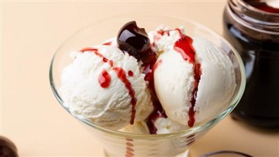 طريقة عمل آيس كريم الزبادي