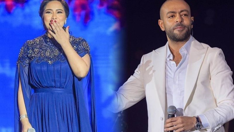 تامر عاشور وشيرين