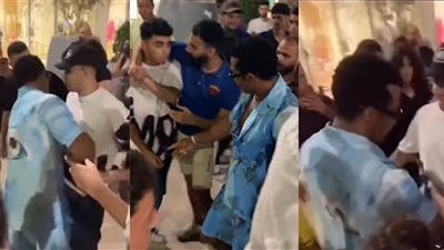 انتهاء مشاجرة محمد رمضان والشاب الذي صفعه بالتصالح في الساحل الشمالي