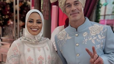 المؤثرة المصرية رانيا يحيى رفقة مشاهير العالم بزفاف أنانت أمبابي بإطلالة راقية (صور)