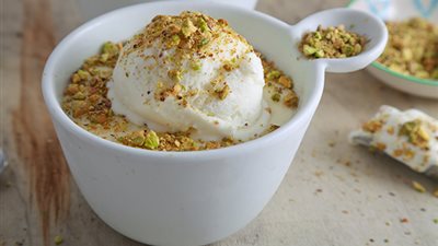 طريقة عمل مهلبية الآيس كريم