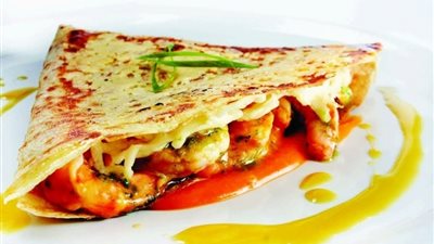 طريقة عمل الكريب بالفراخ مثل المطاعم