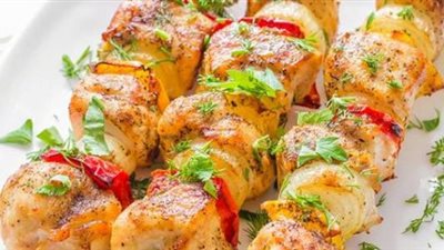  طريقة عمل الشيش طاووق في الفرن