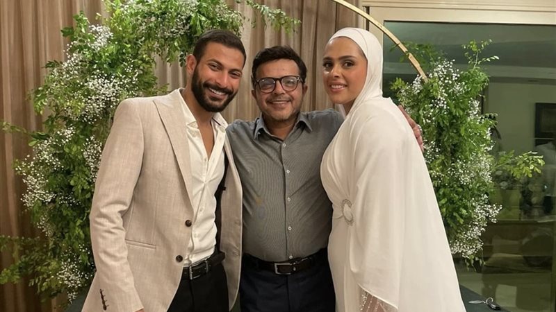 خطوبة ابنة محمد هنيدي