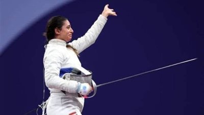 في شهرها السابع.. رحلة ندى حافظ من الطب إلى المبارزة في أولمبياد باريس 