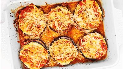 طريقة عمل كرات الباذنجان بالجبنة