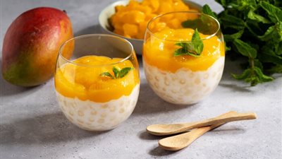 لتحلية بخطوات بسيطة.. طريقة عمل مهلبية الخوخ اللذيذة 