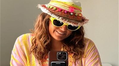 إطلالة بشرى تخطف الأنظار في شهر عسلها (صور)