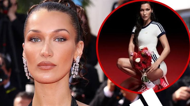 بيلا حديد وحملة أديداس