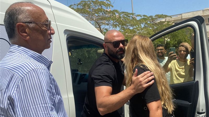 جنازة والد أحمد صلاح