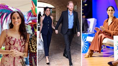 إطلالات صيفية ملهمة من زيارة ميجان ماركل إلى كولومبيا (صور)