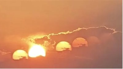 ظاهرة مرعبة.. ظهور 7 شموس في سماء مدينة صينية