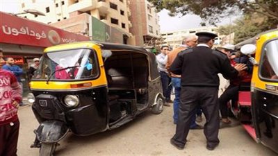 محافظة القاهرة تحظر سير التوك توك في شارع المنيل