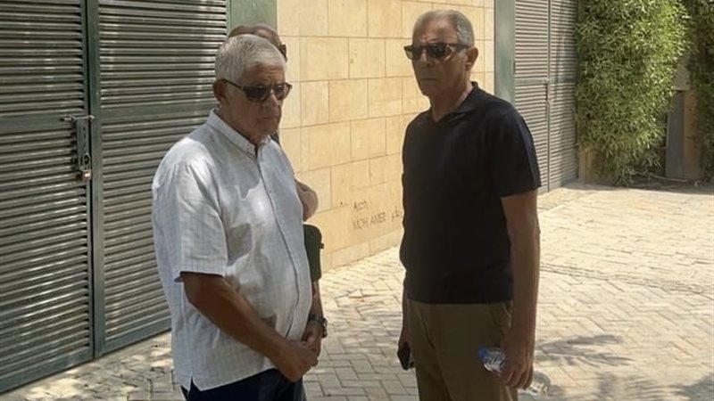 جنازة نجل محمود طاهر