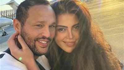 الرومانسية تجمع ريهام حجاج وزوجها محمد حلاوة في أحدث ظهور (صور)