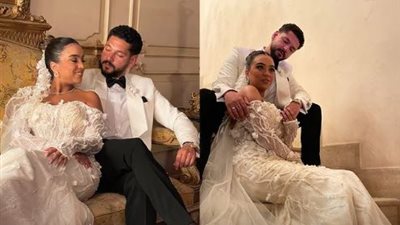 نجوم الفن والمشاهير يحضرون حفل زفاف ابن شقيق إلهام شاهين|صور