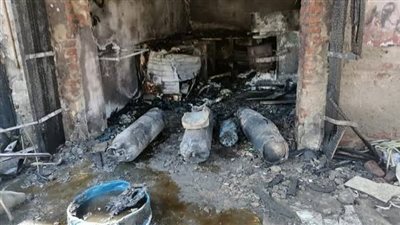 مصرع سيدة ورجل بعد انفجار أسطوانة غاز بمحل خردة في مدينة نصر 