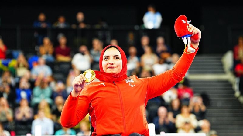 رحاب أحمد في بارالمبياد