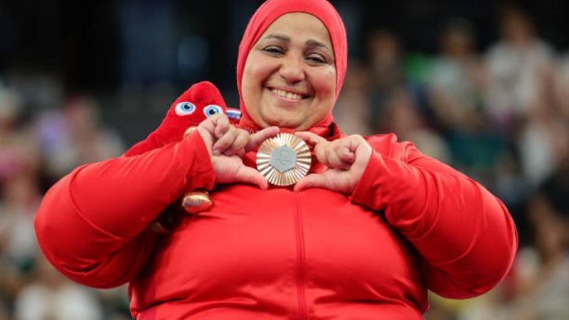 نادية علي في بارالمبياد