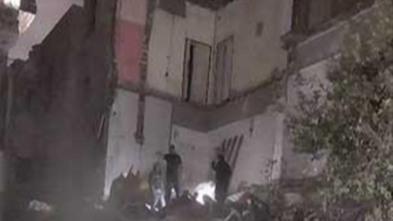 انهيار عقار حي شبرا
