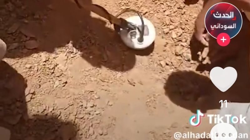 منجم ذهب في السودان