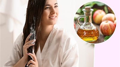للمعان وشعر أقوى.. طريقة بسيطة لاستخدام خل التفاح على فروة رأسك 
