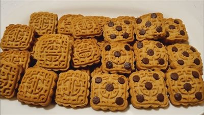 طريقة عمل بسكويت النسكافية المقرمش