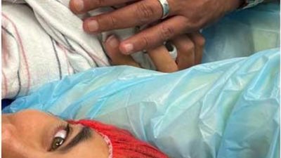 هاجر أحمد تستقبل مولودها الأول وتشارك الجمهور فرحتها